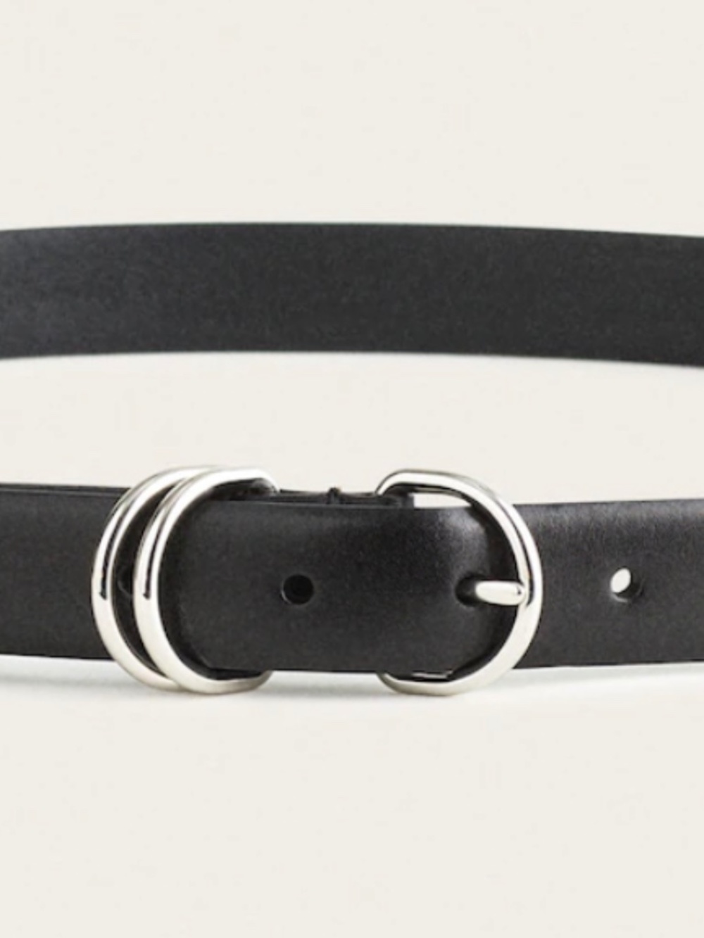 Madewell Black Leather Belt - Medium NWT